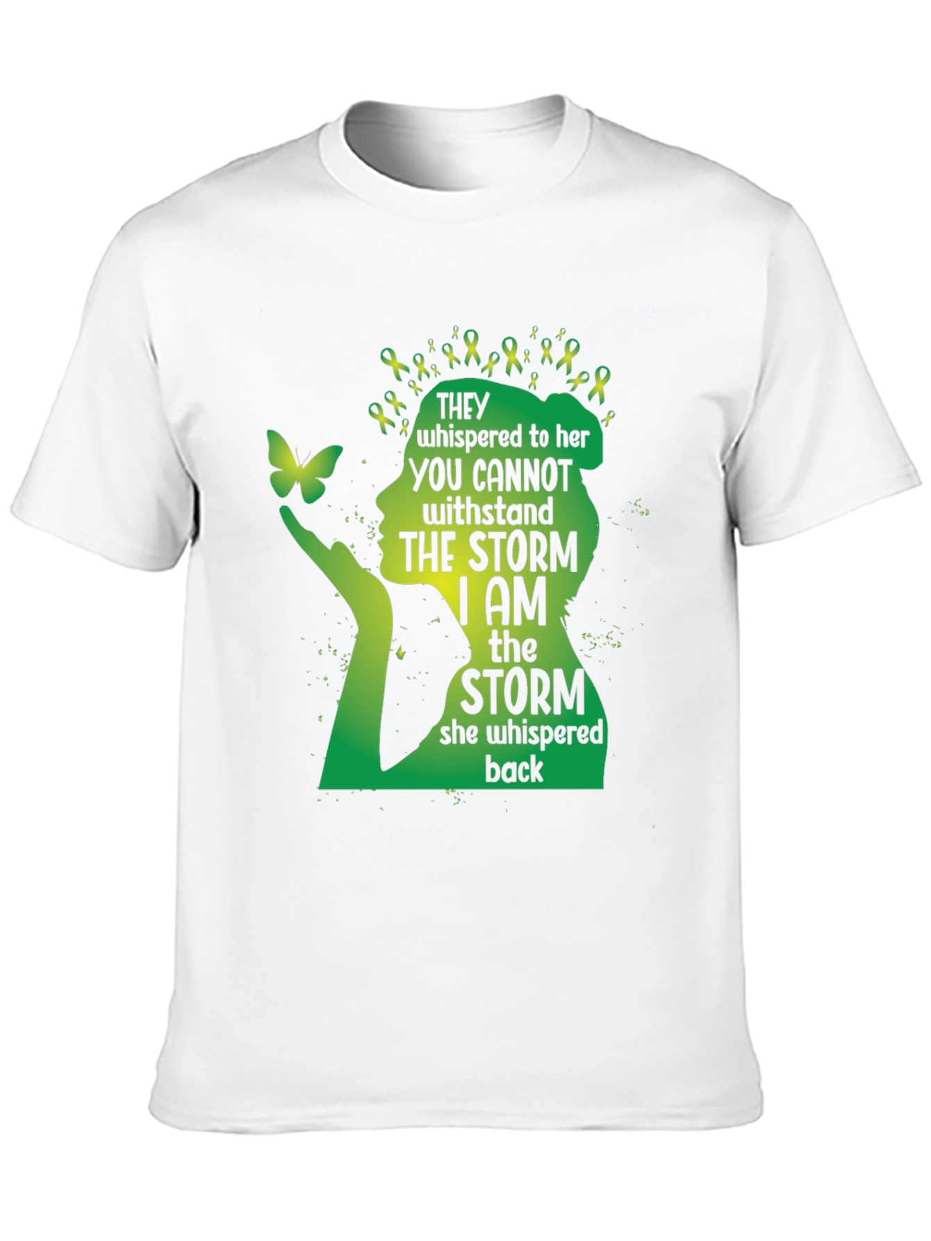 Inspirational I Am The Storm Graphic Tee