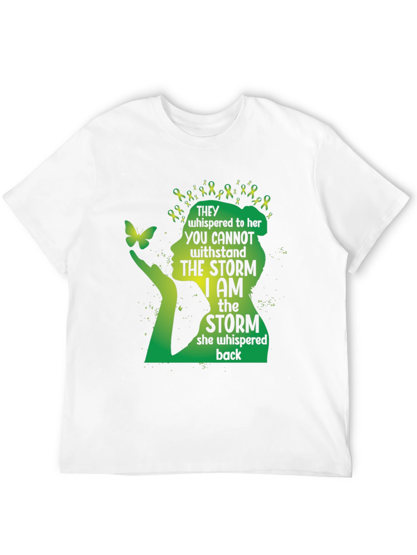 Inspirational I Am The Storm Graphic Tee