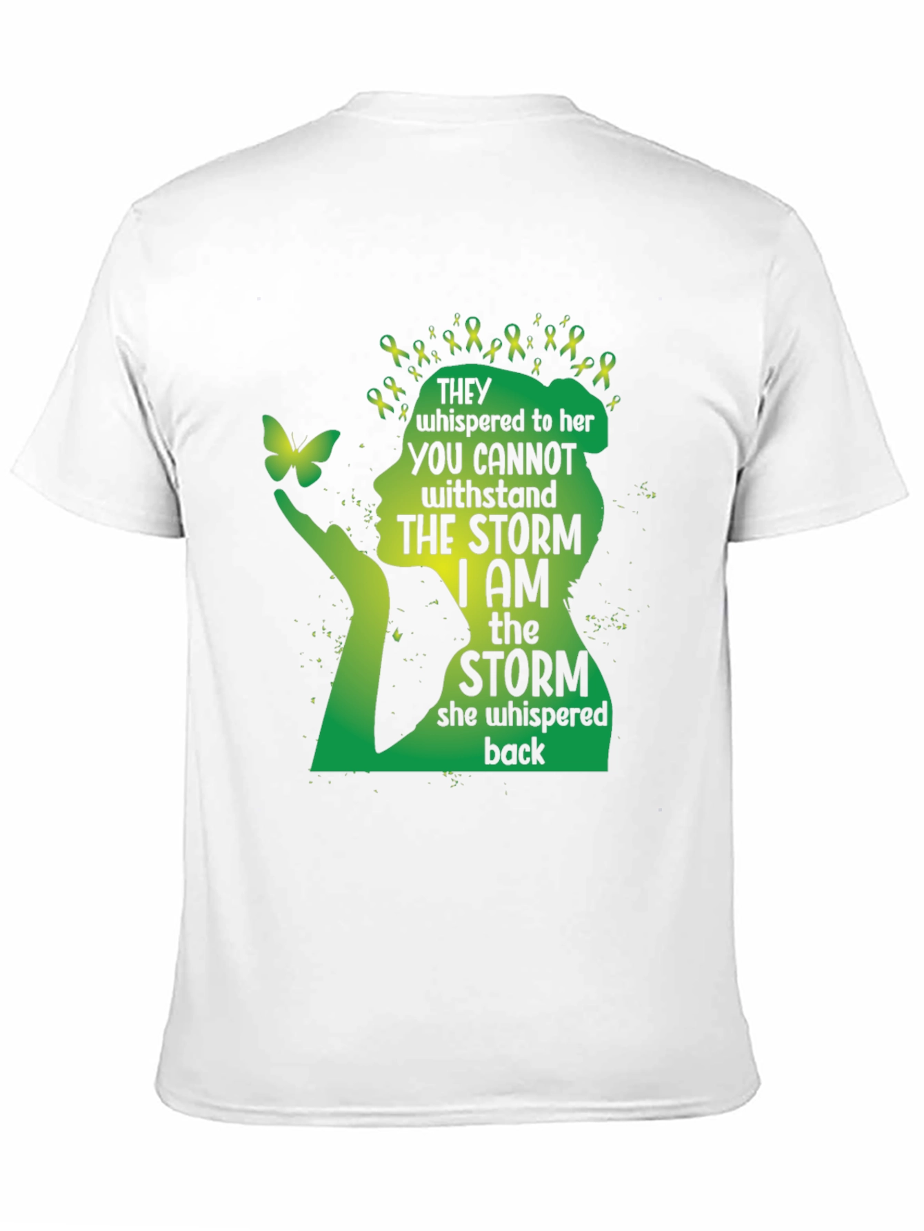 Inspirational I Am The Storm Graphic Tee