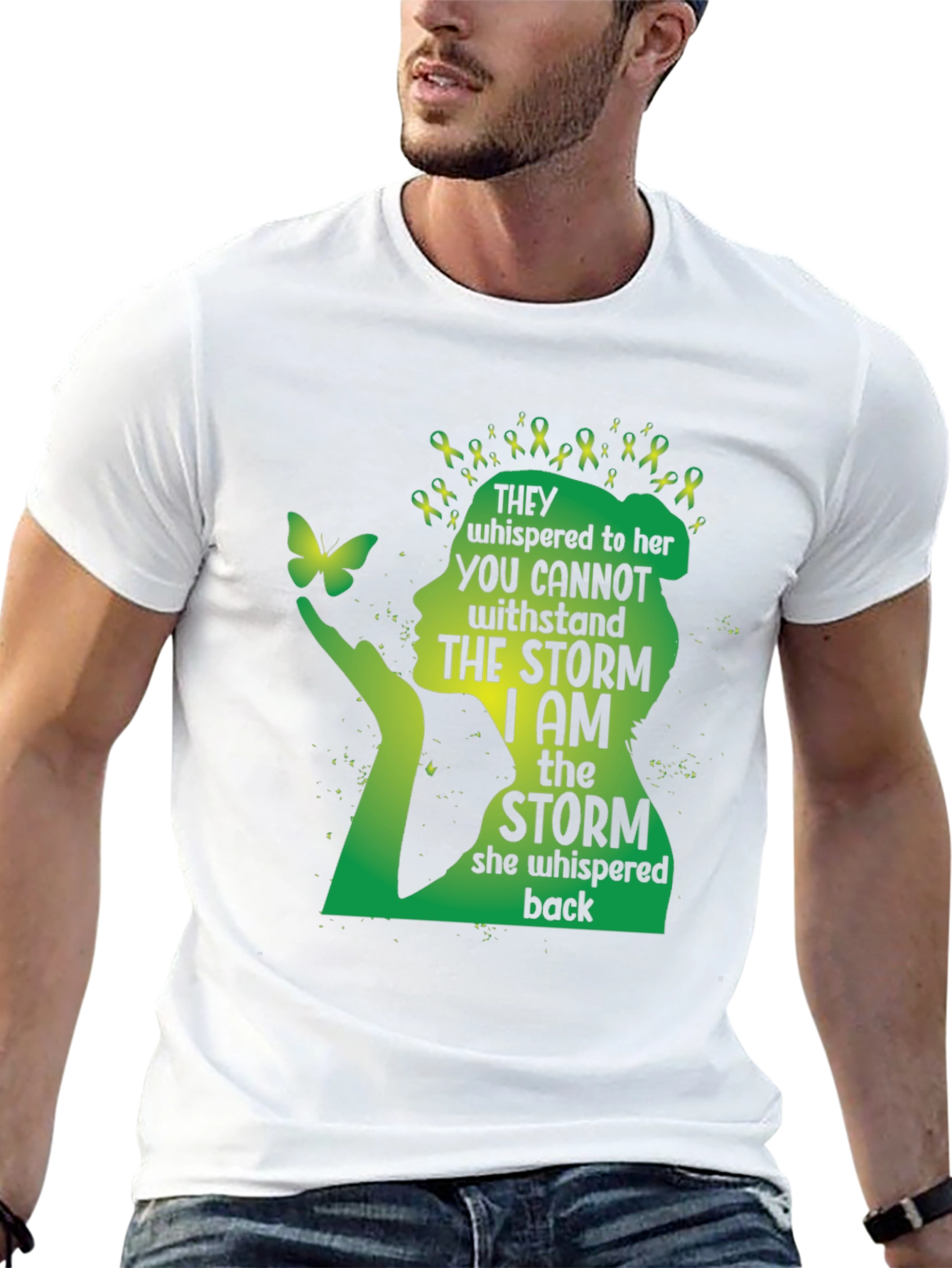 Inspirational I Am The Storm Graphic Tee