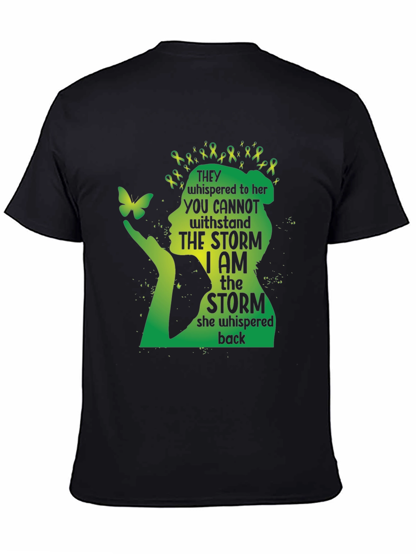Inspirational I Am The Storm Graphic Tee