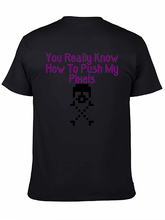 Pixel Push T-Shirt - Gamer Style