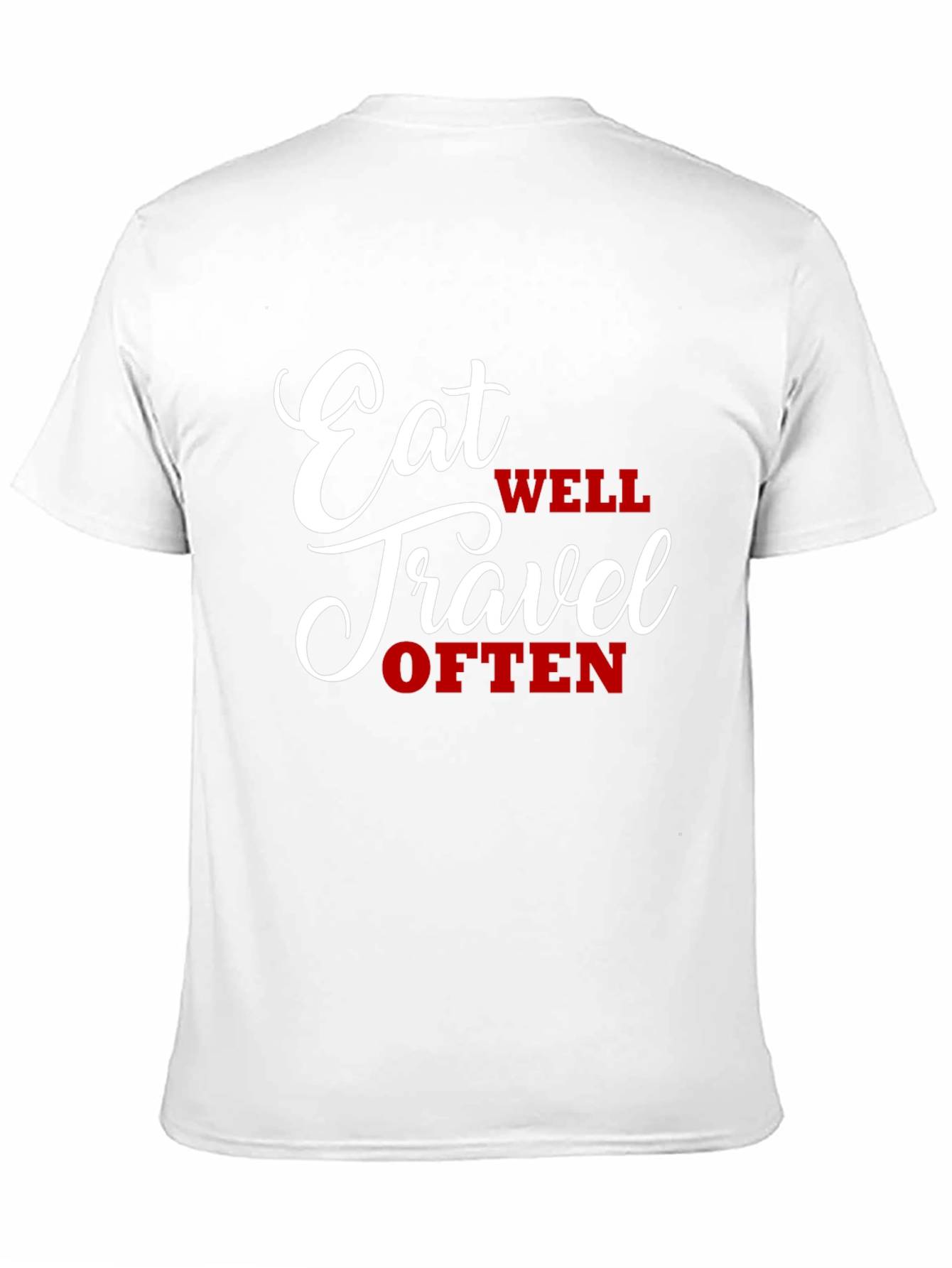 Eat Well Travel Often Graphic Tee