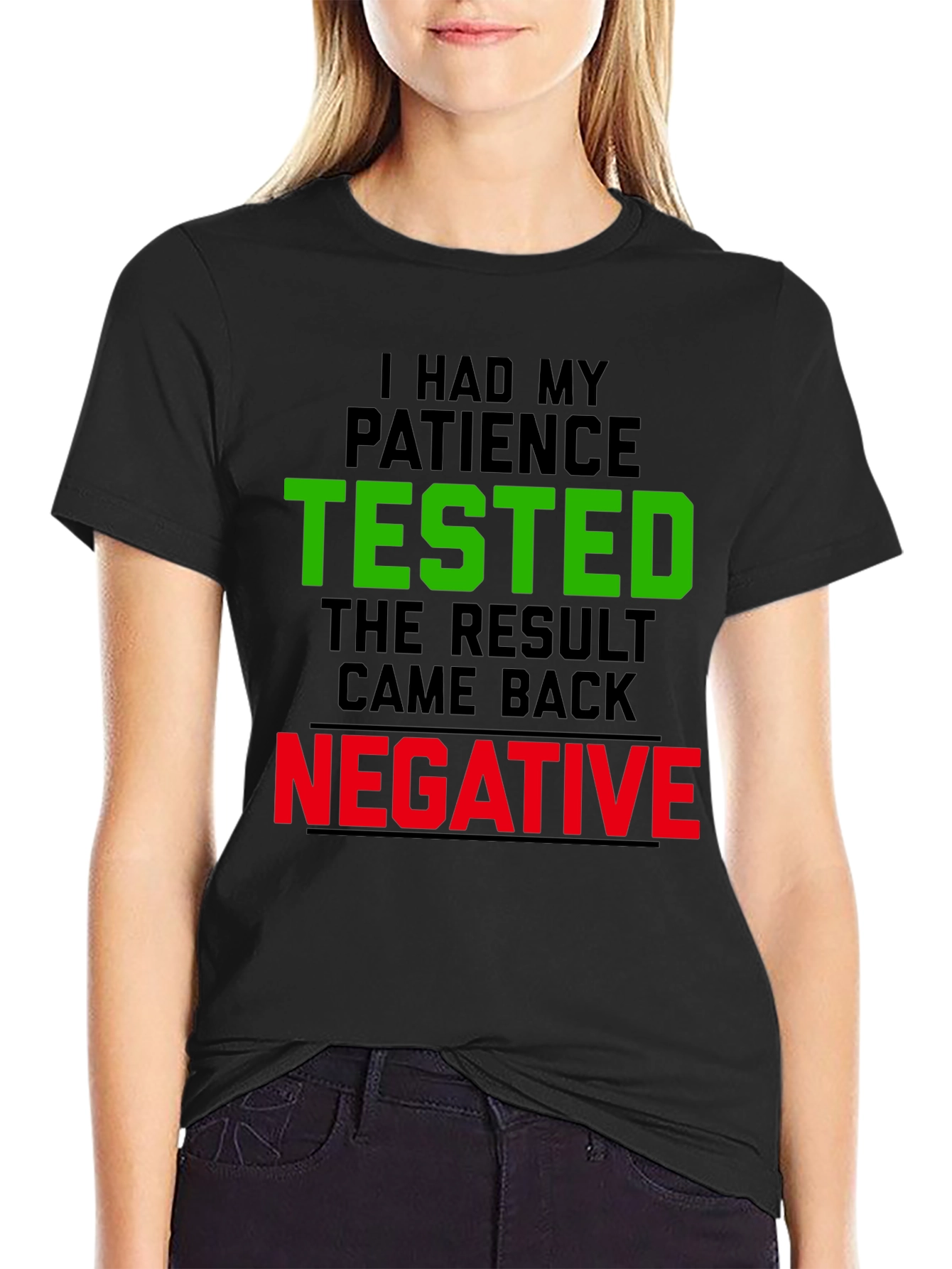 Patience Tested Funny Graphic Tee