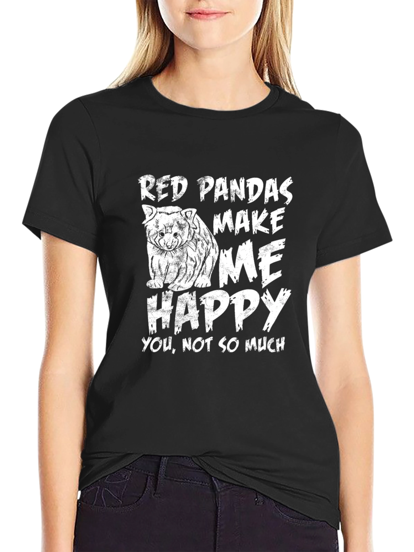 Red Panda Graphic T-Shirt - Funny Animal Lover Tee