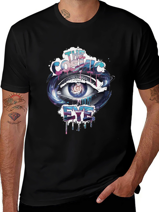 Cosmic Eye Graphic Print T-Shirt