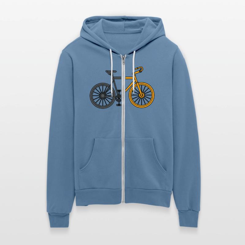 Yellow and gray bike