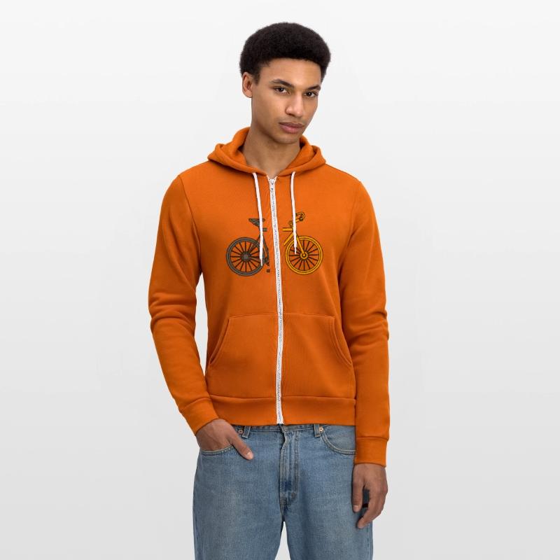 Yellow and gray bike