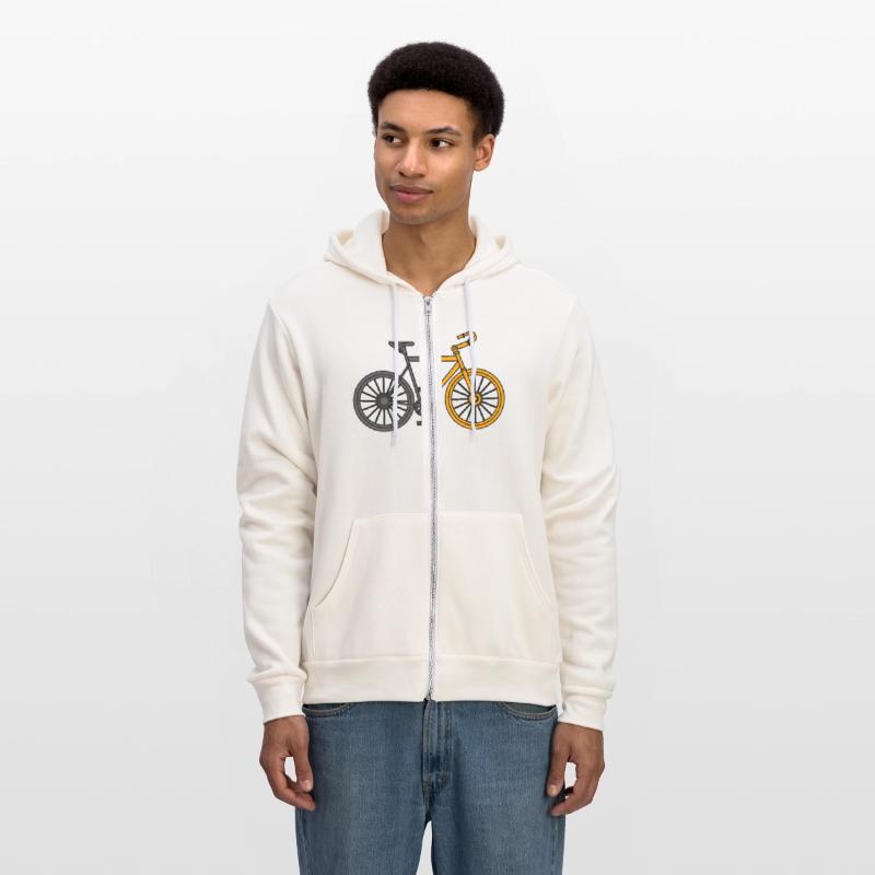 Yellow and gray bike