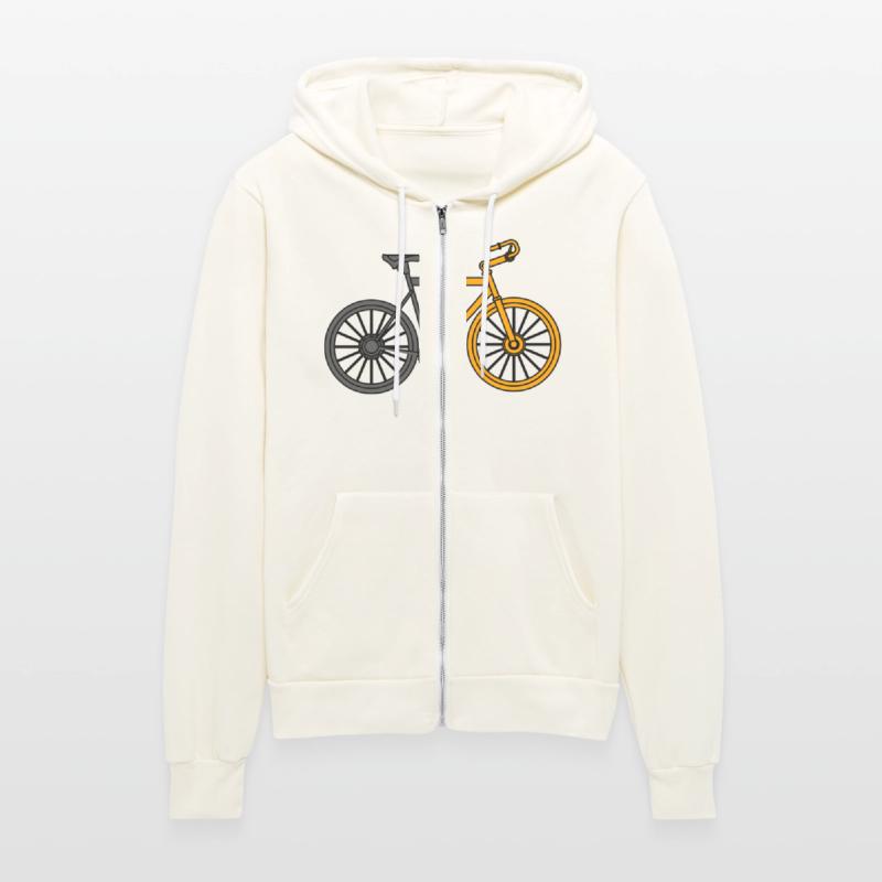 Yellow and gray bike