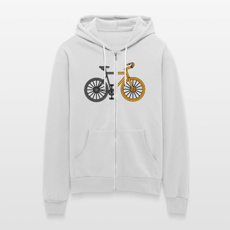 Yellow and gray bike