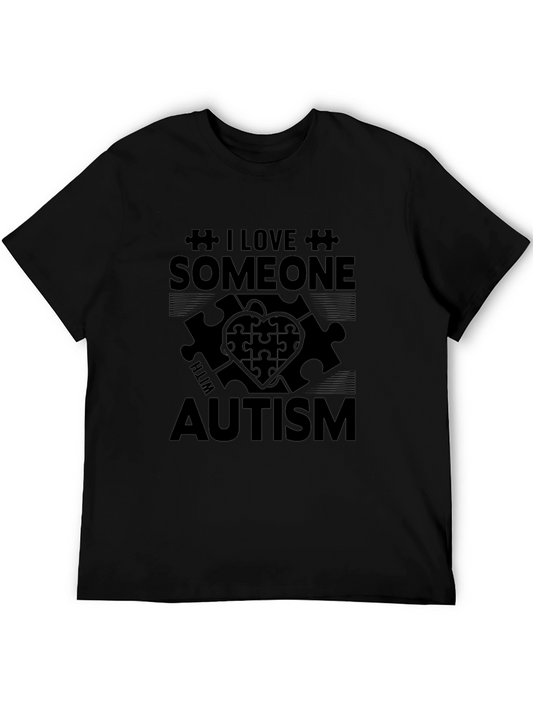 I Love Someone With Autism T-Shirt