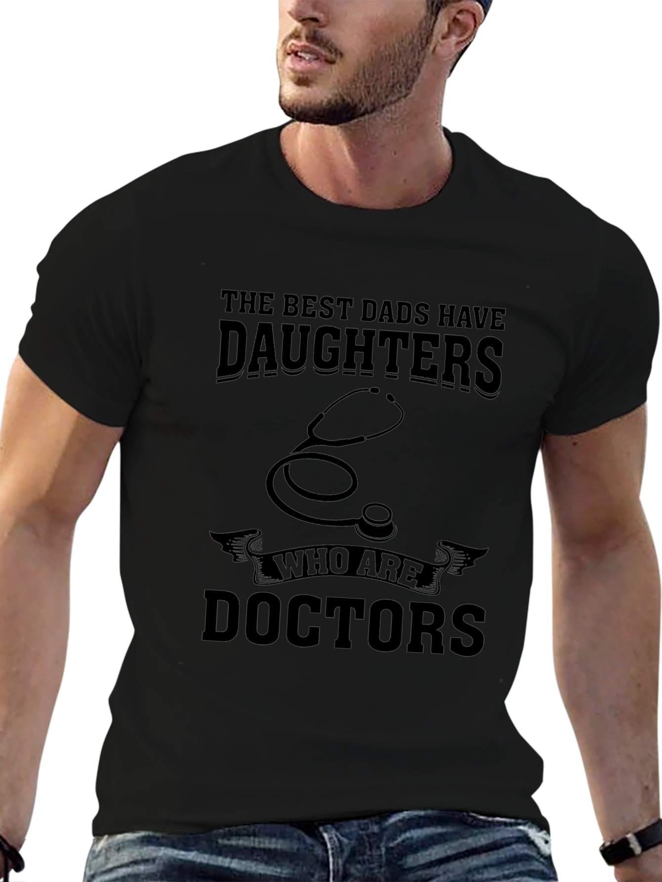 Best Dads Daughters Doctors T-Shirt