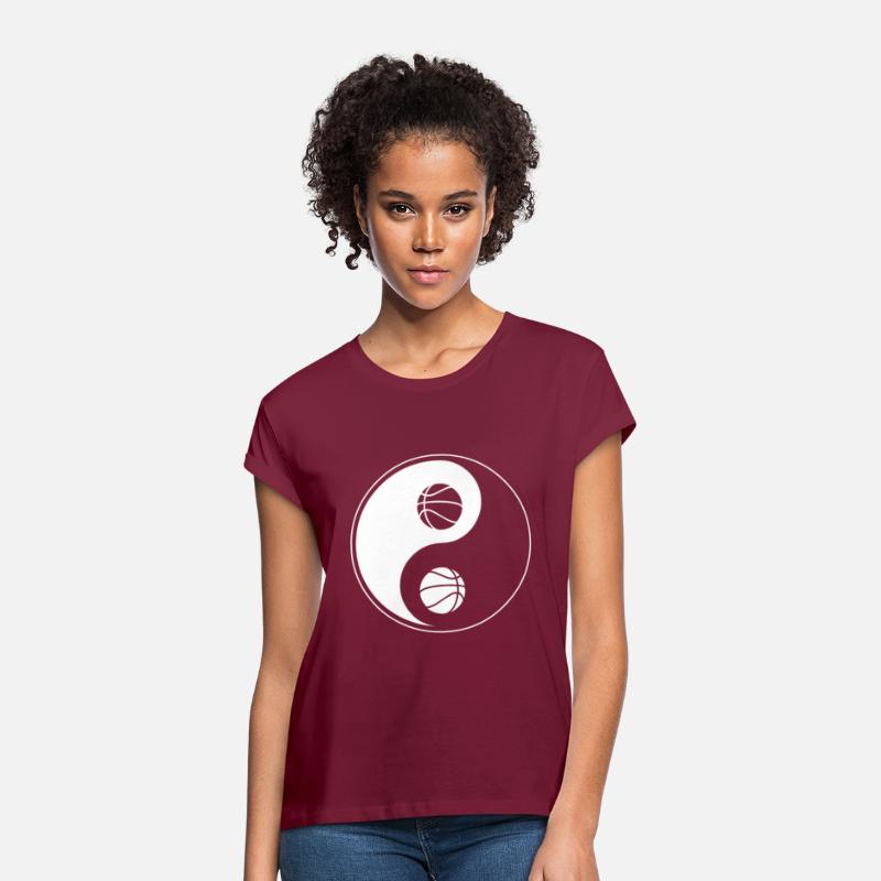 Yin Yang Basketball Player Basketballer Hoops Gift