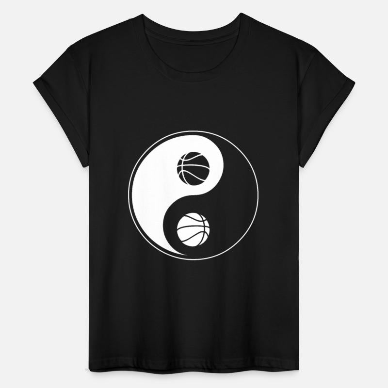 Yin Yang Basketball Player Basketballer Hoops Gift