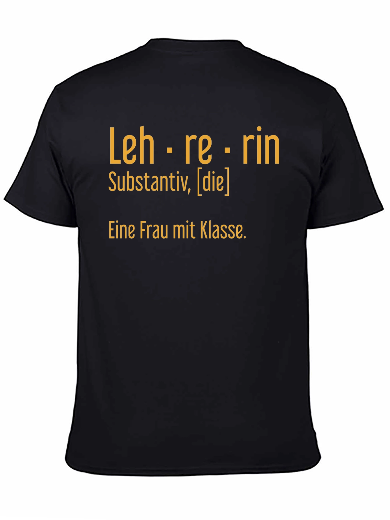 Lehrerin German Teacher Womens T-Shirt