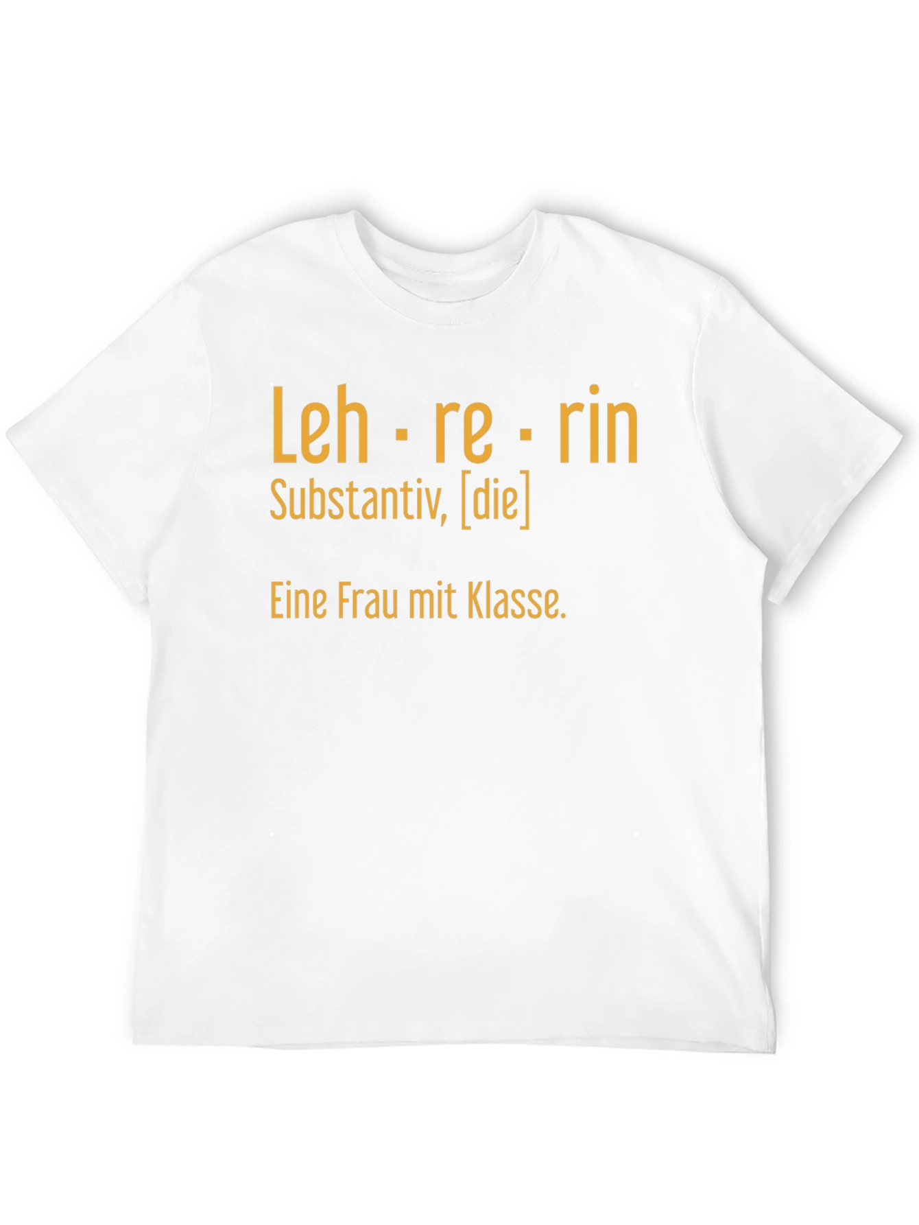 Lehrerin German Teacher Womens T-Shirt