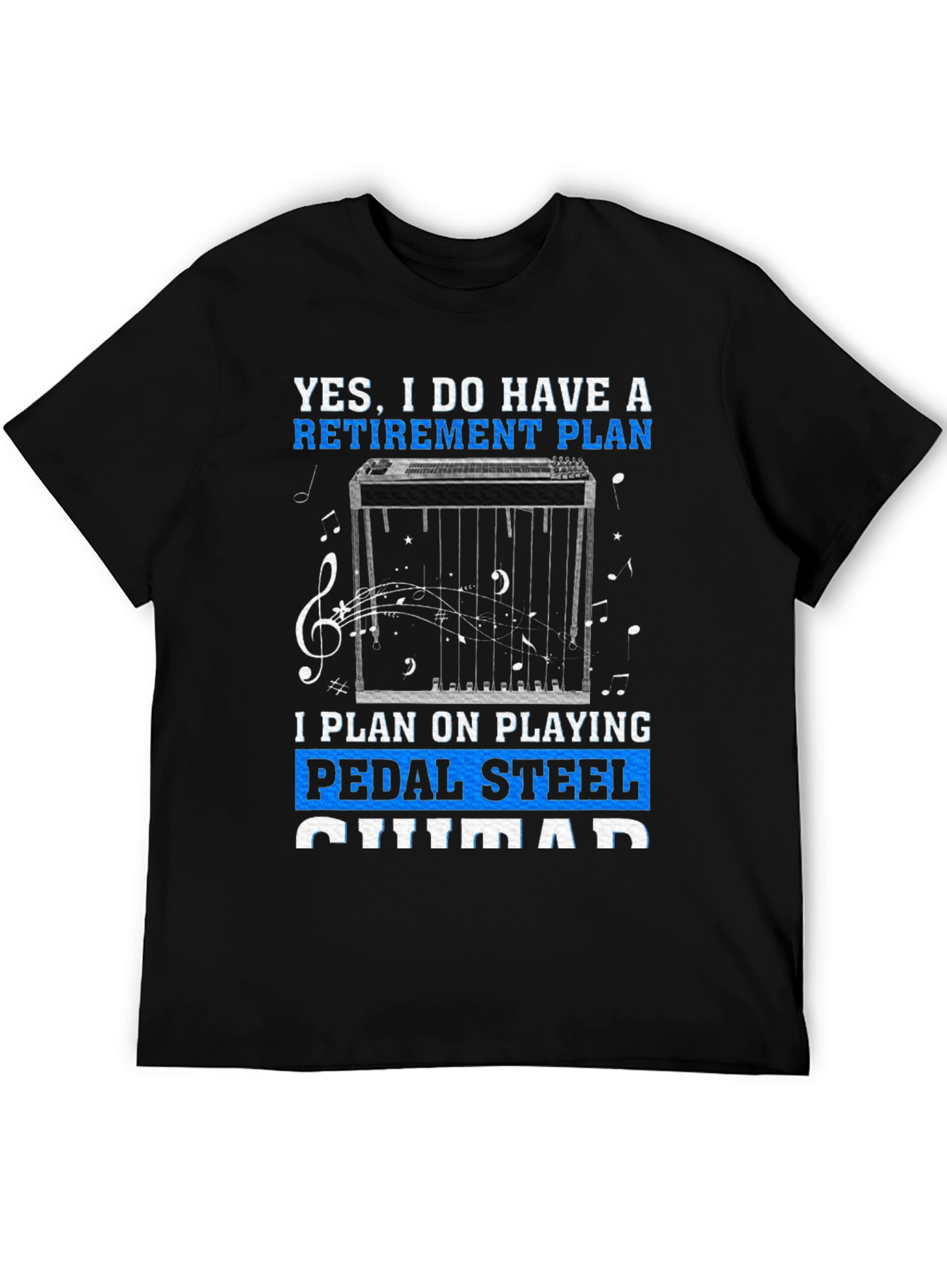Retirement Pedal Steel Guitar T-Shirt