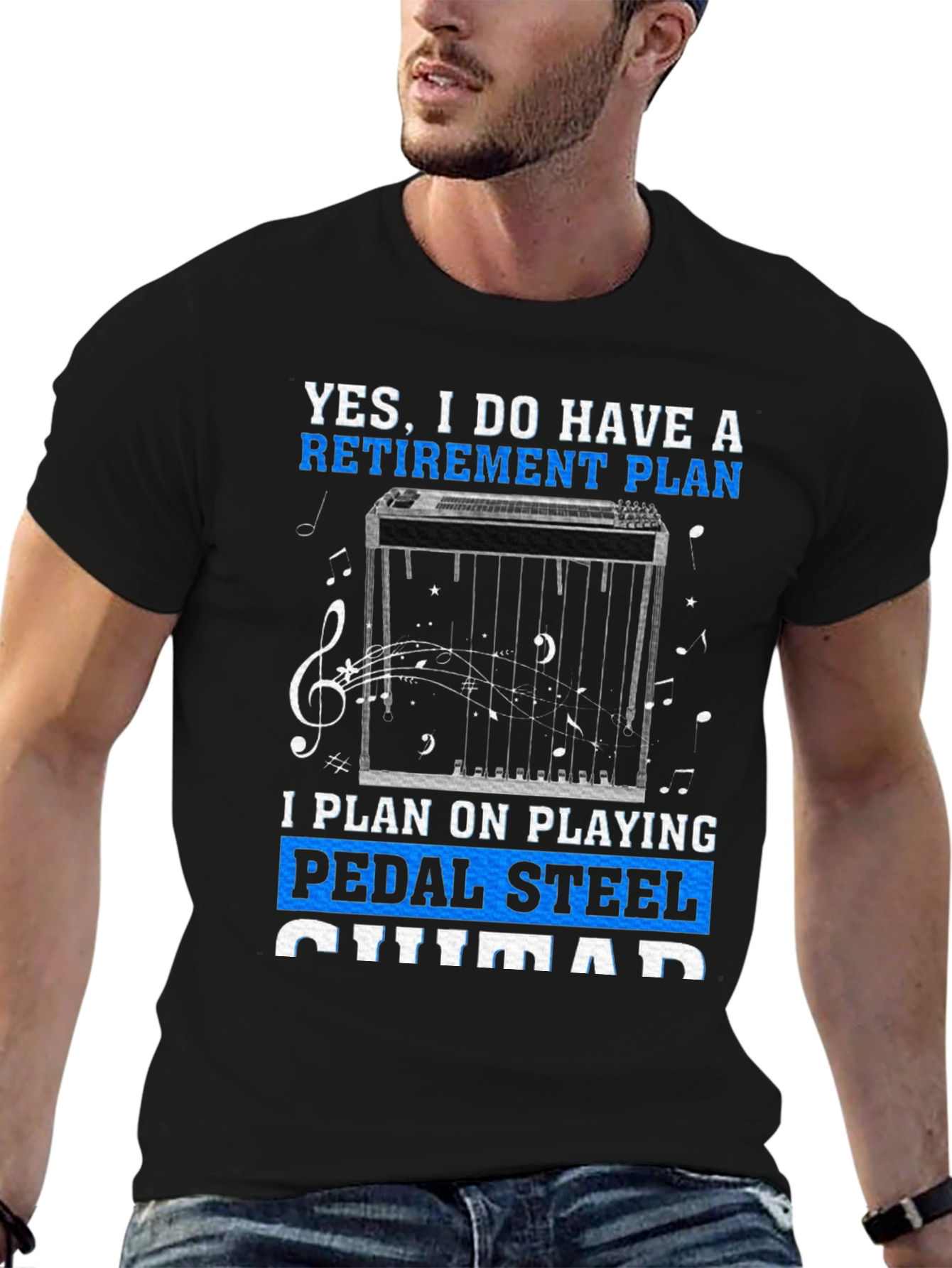 Retirement Pedal Steel Guitar T-Shirt