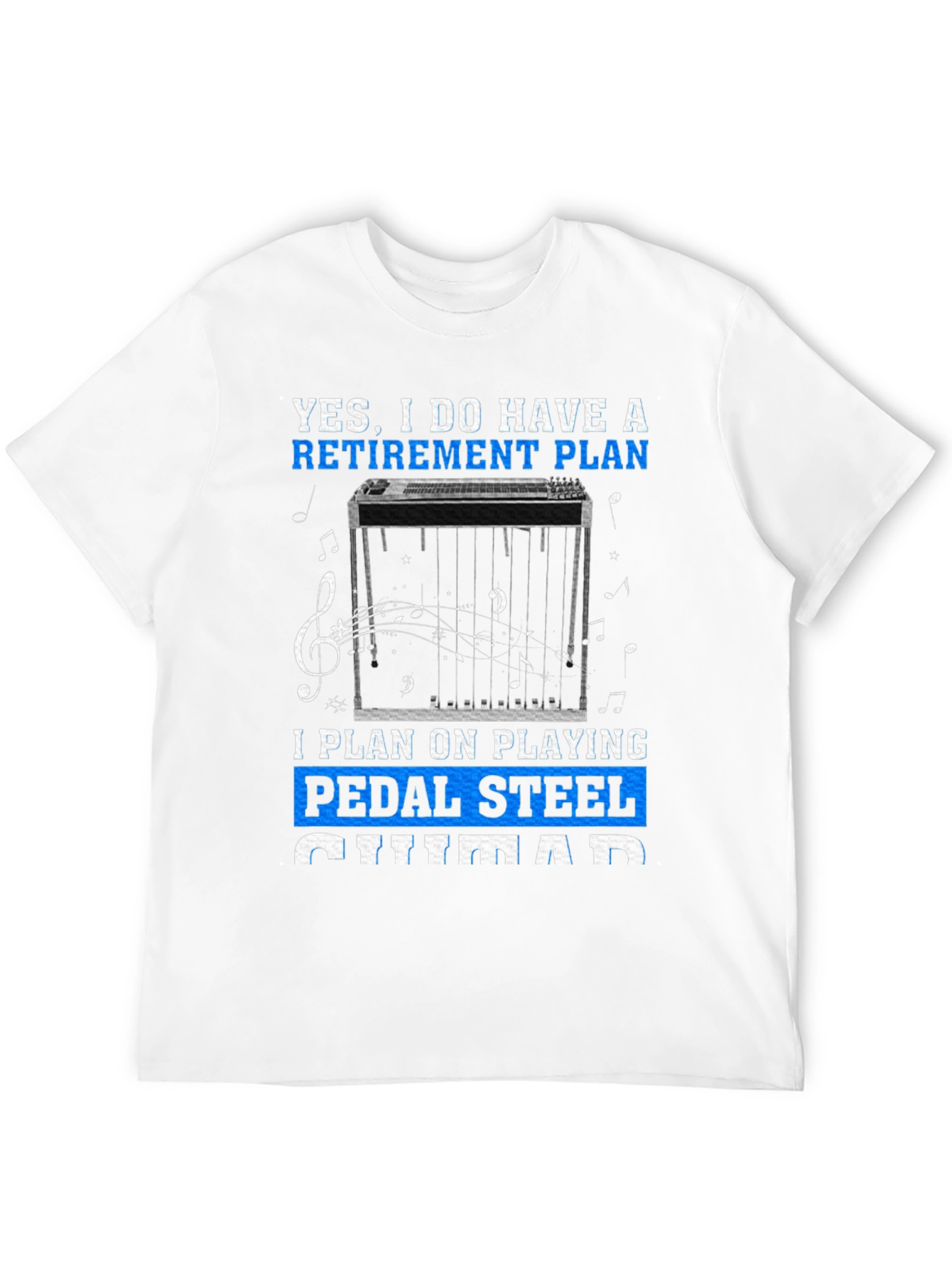 Retirement Pedal Steel Guitar T-Shirt