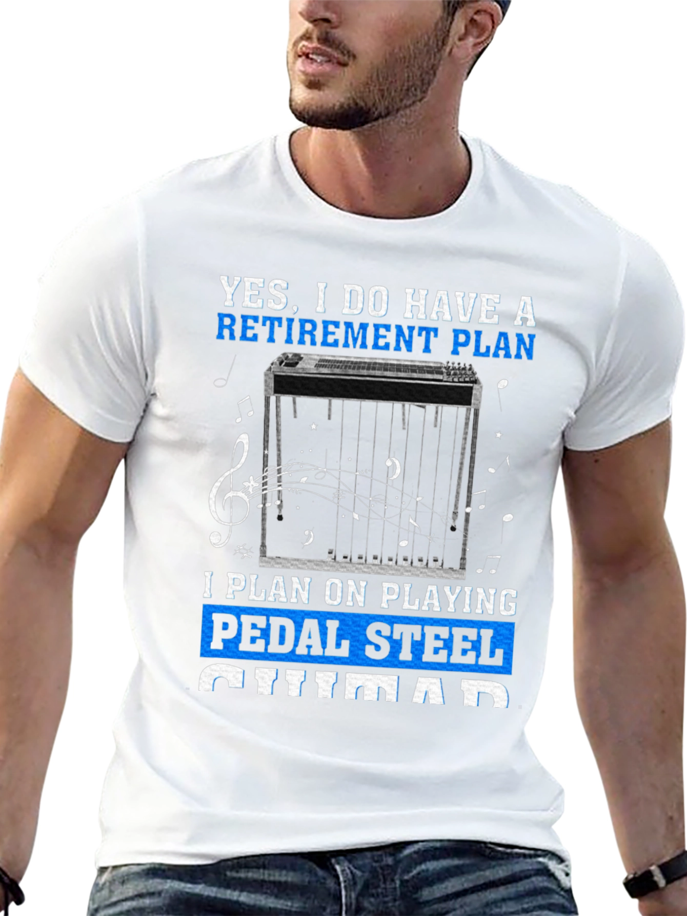 Retirement Pedal Steel Guitar T-Shirt