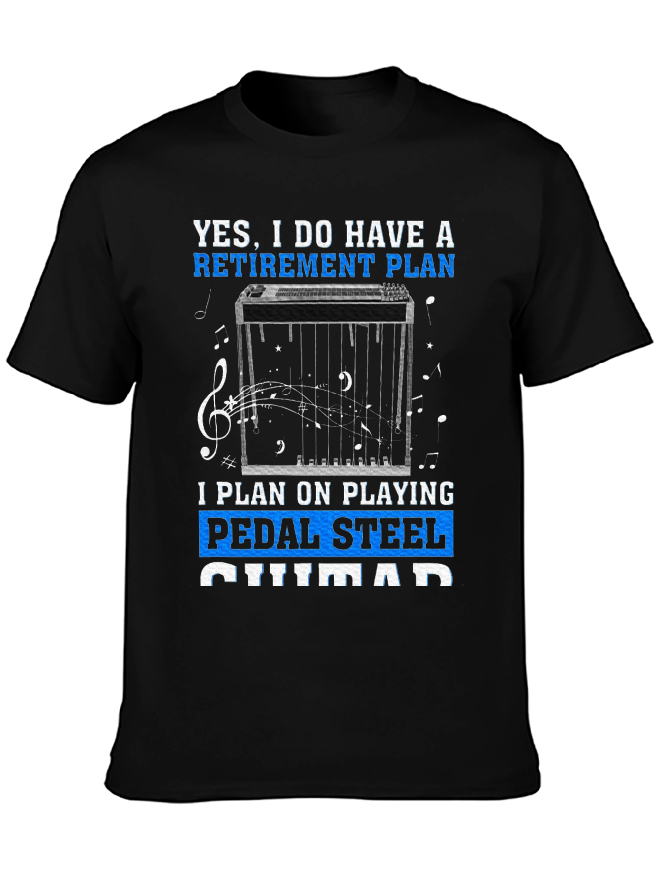 Retirement Pedal Steel Guitar T-Shirt