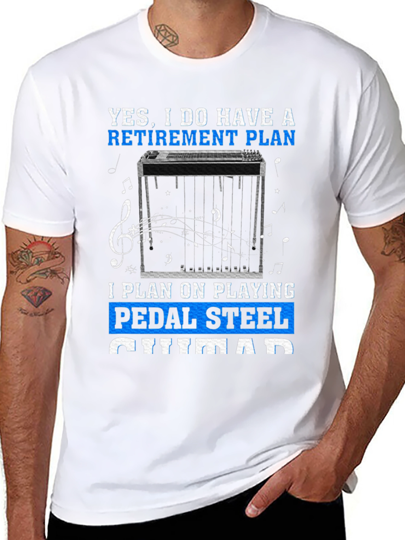 Retirement Pedal Steel Guitar T-Shirt