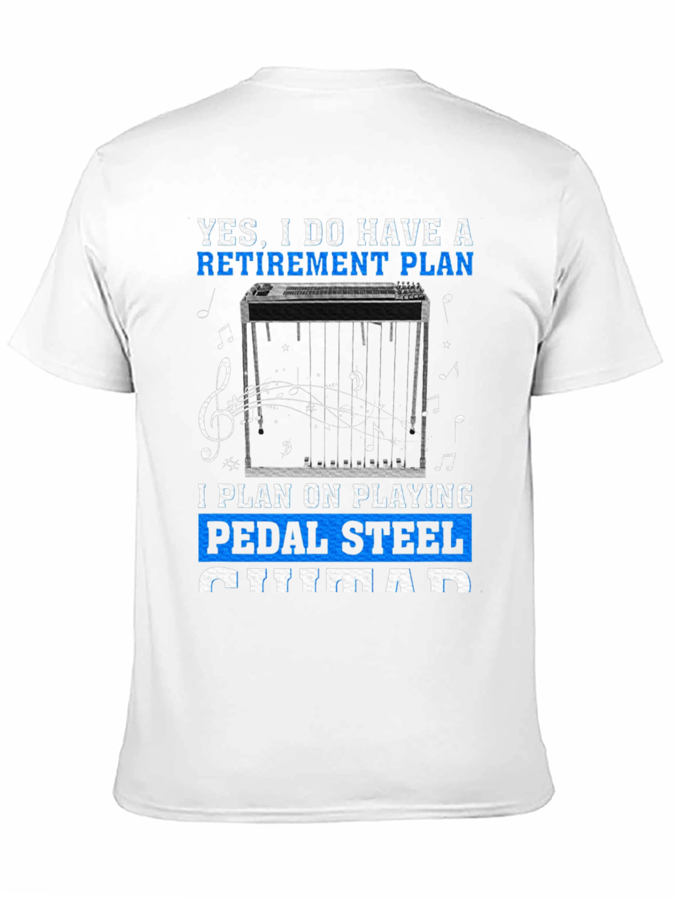 Retirement Pedal Steel Guitar T-Shirt
