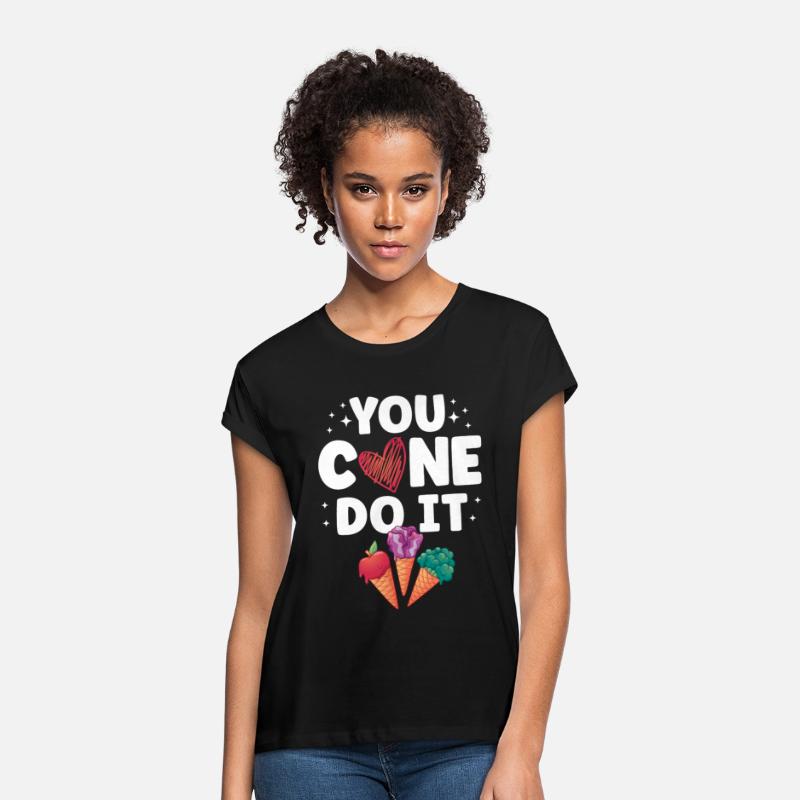 You Cone Do It Ice Cream Lover Foodie Sundae