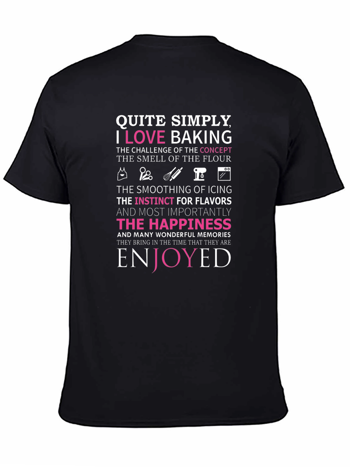 I Love Baking Graphic T-Shirt
