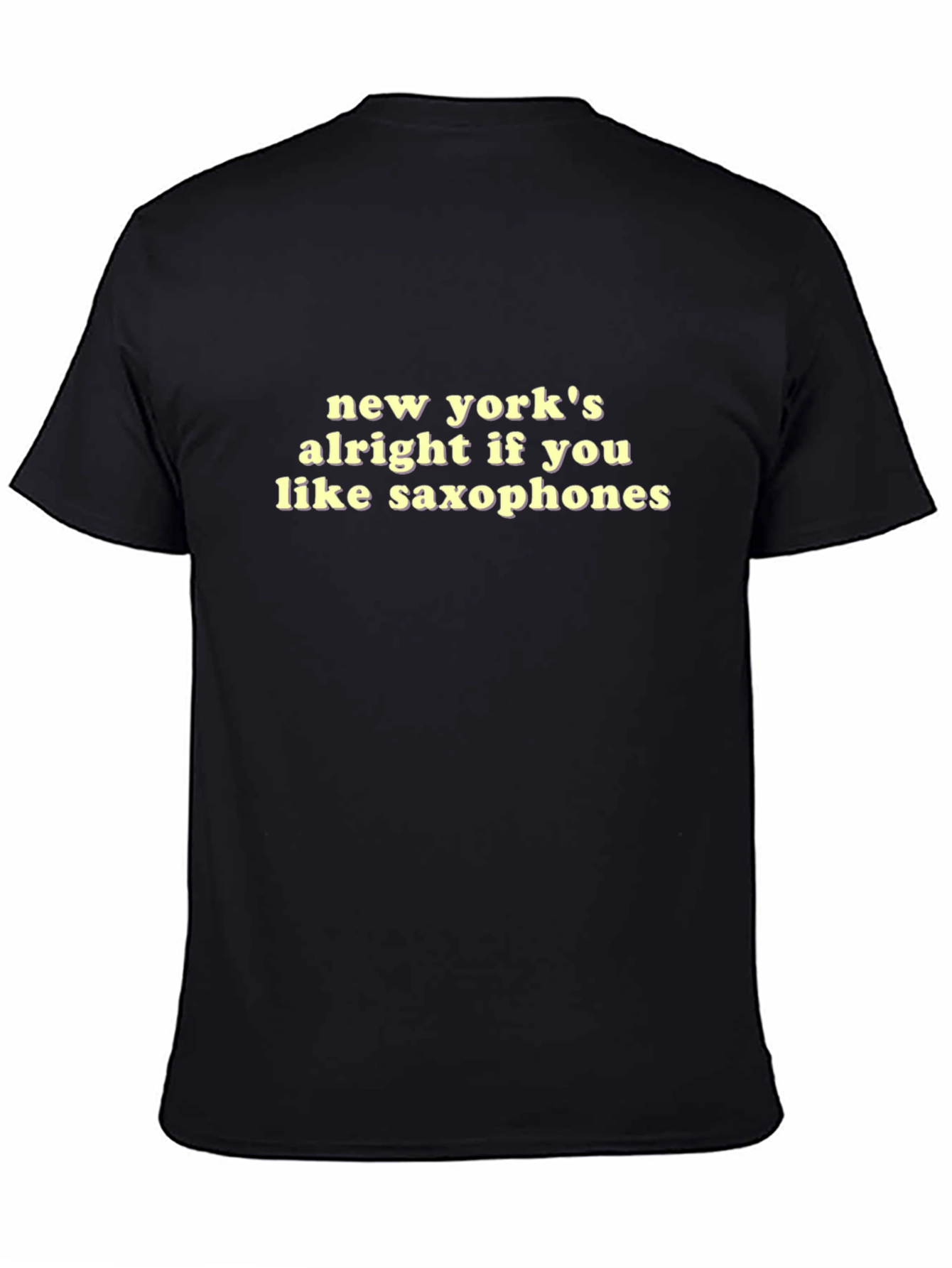 Saxophone Lover Graphic Tee - New York Inspired!