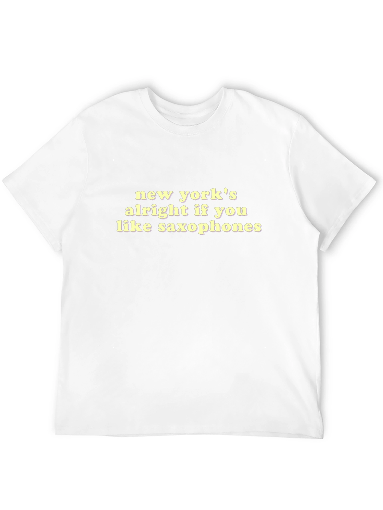 Saxophone Lover Graphic Tee - New York Inspired!