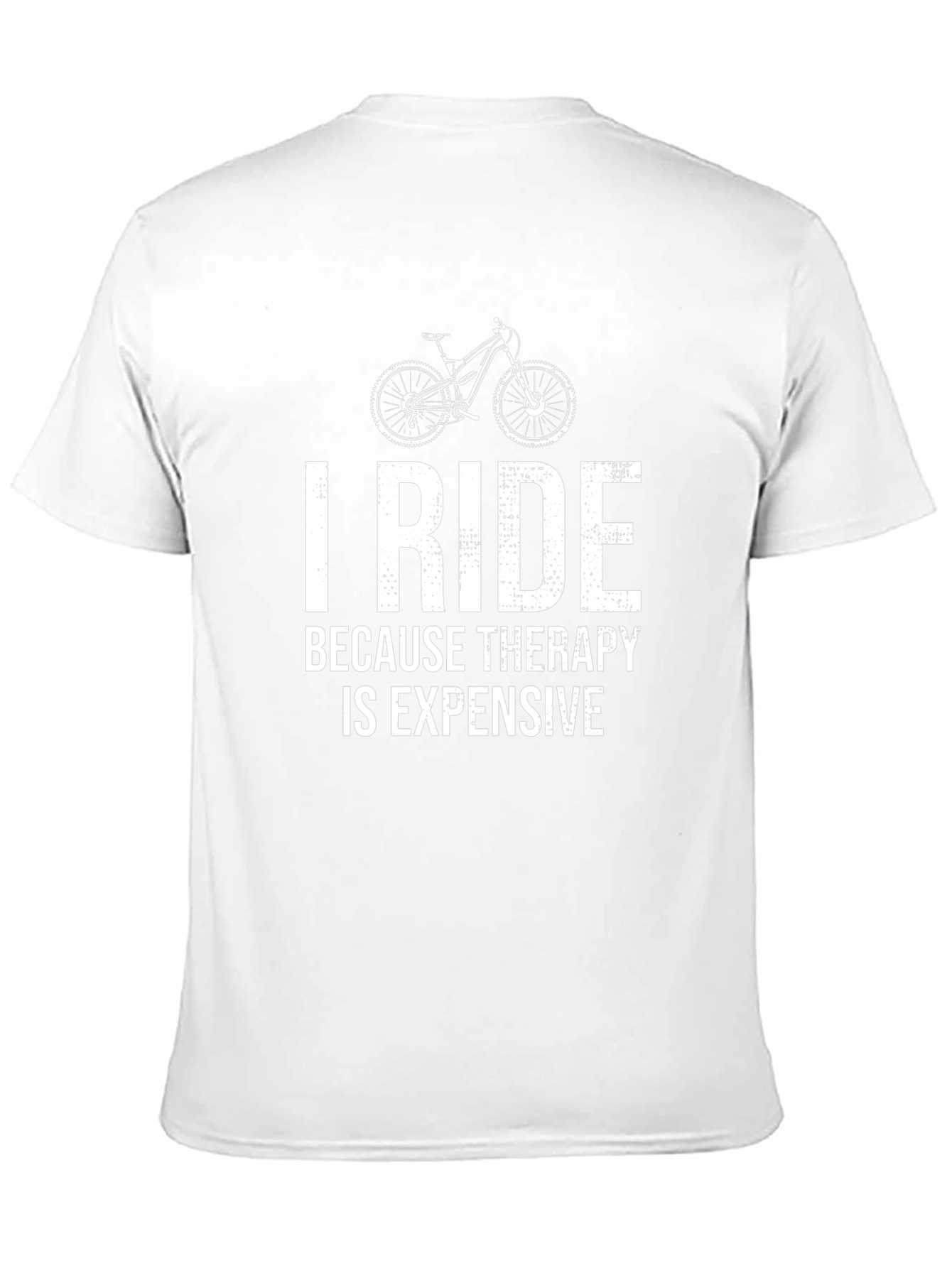 I Ride Because Therapy is Expensive T-Shirt