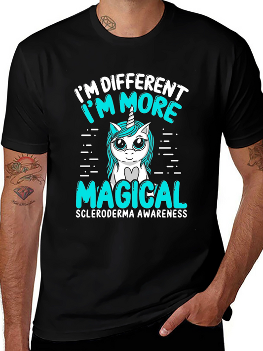 Im Different Im More Magical Scleroderma Awareness T-Shirt