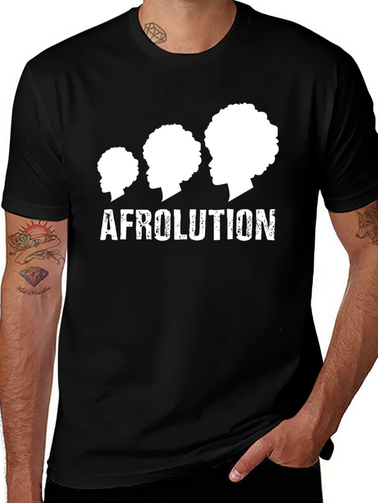 Afrolution Black T-Shirt