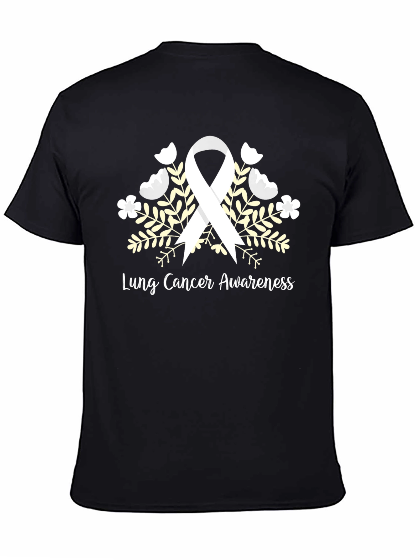 Lung Cancer Awareness Ribbon T-Shirt