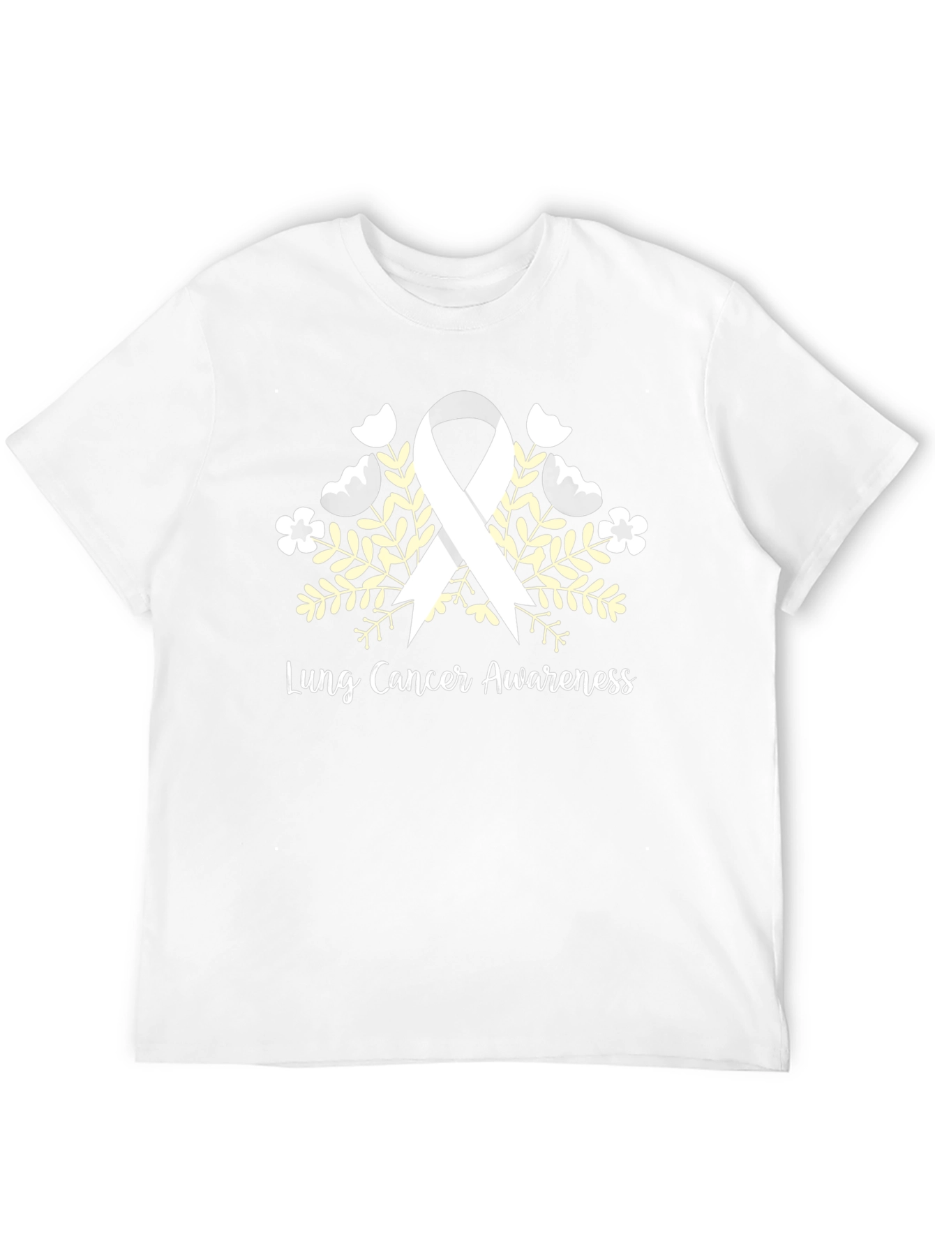 Lung Cancer Awareness Ribbon T-Shirt