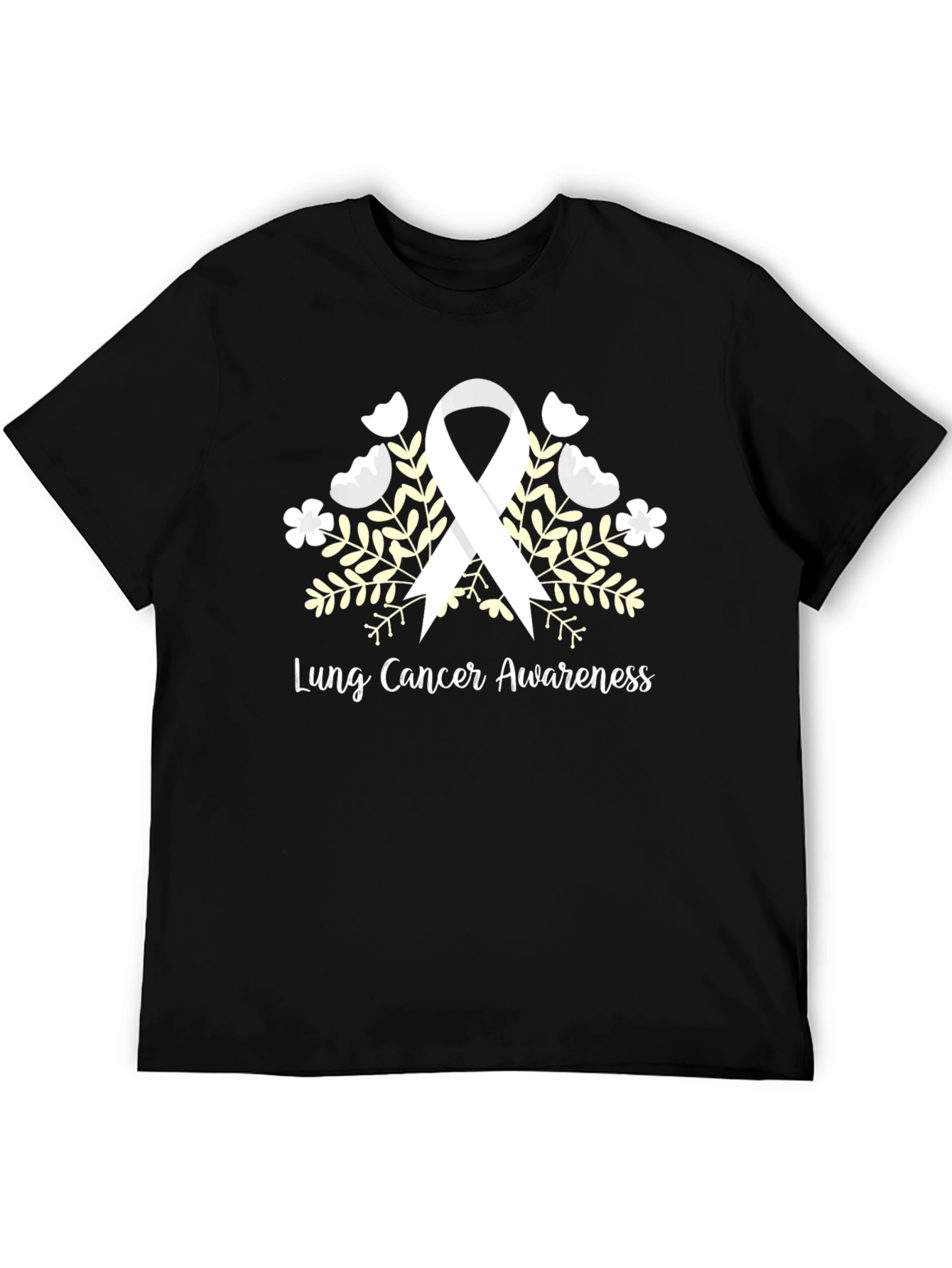 Lung Cancer Awareness Ribbon T-Shirt