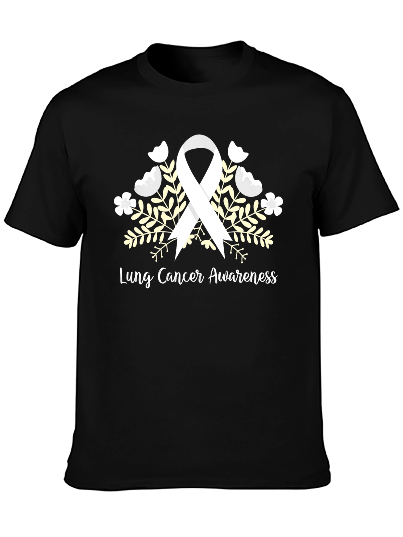 Lung Cancer Awareness Ribbon T-Shirt