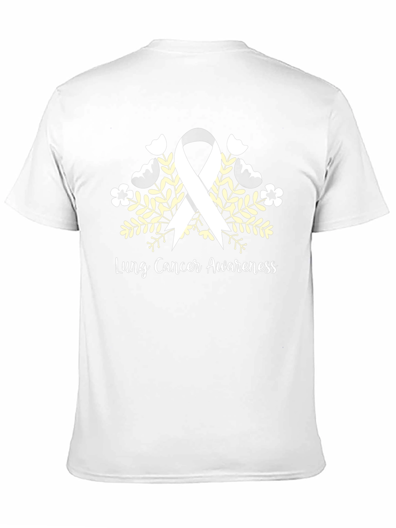 Lung Cancer Awareness Ribbon T-Shirt