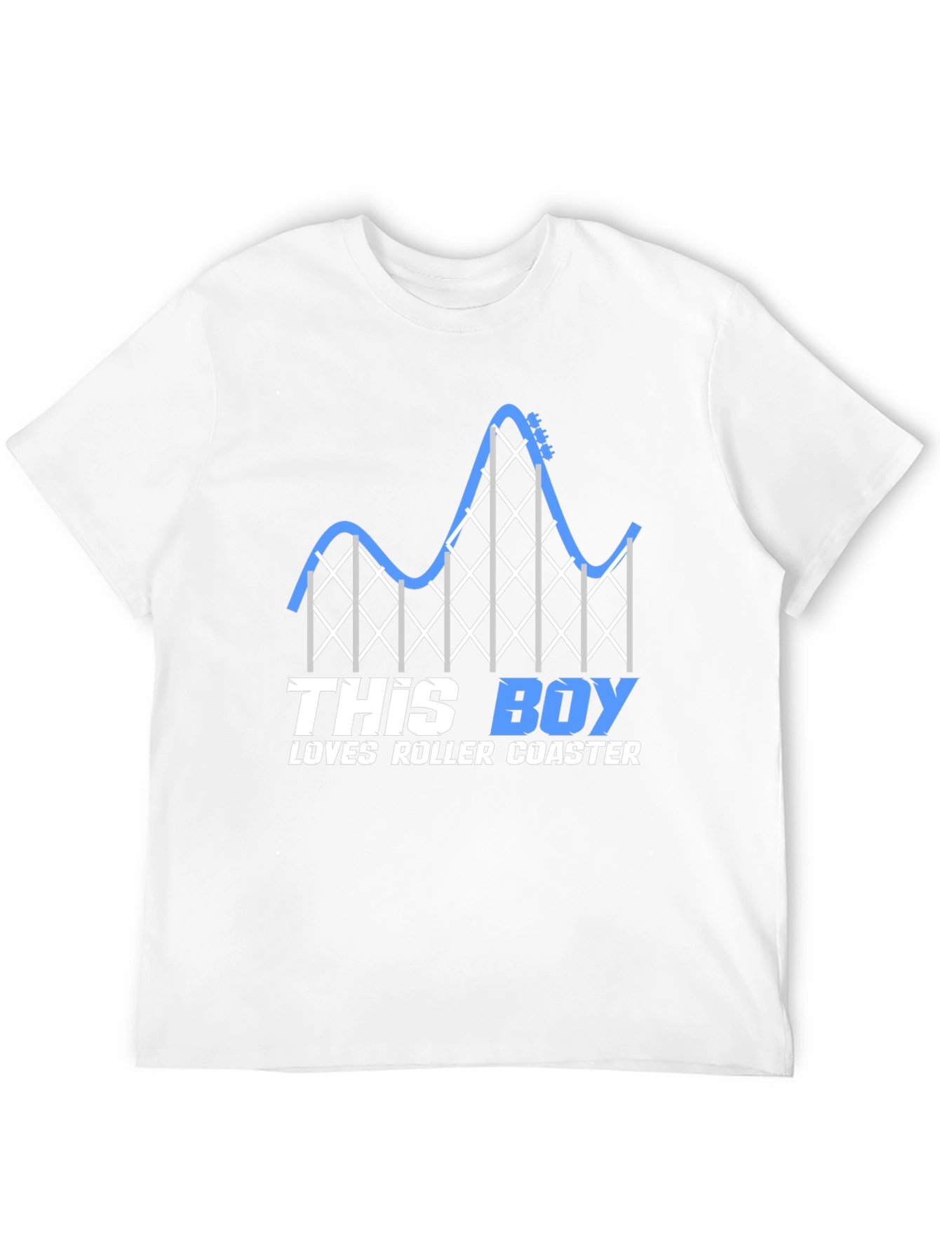 Roller Coaster Lover T-Shirt for Boys