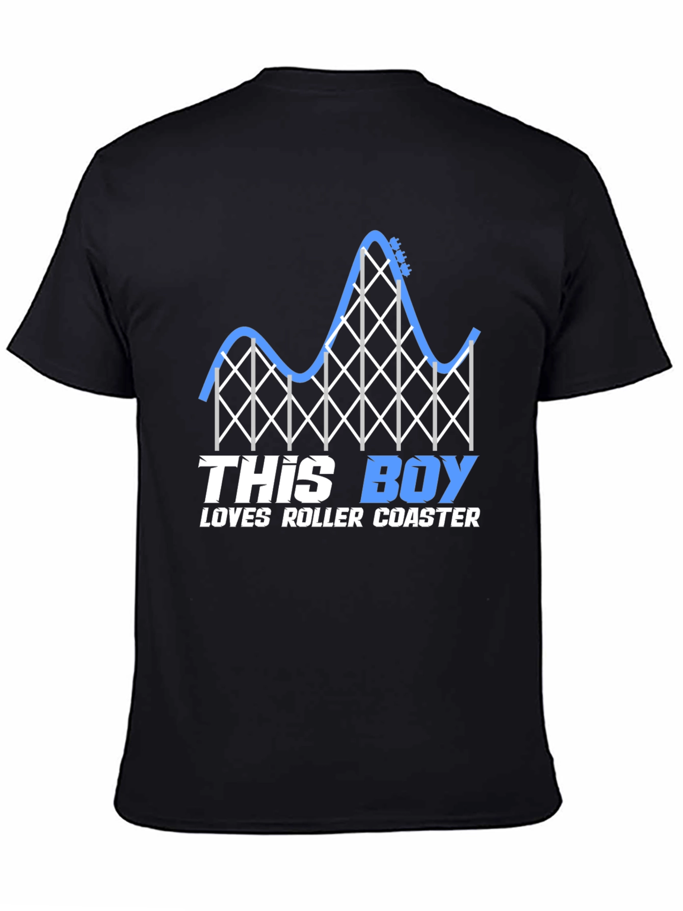 Roller Coaster Lover T-Shirt for Boys