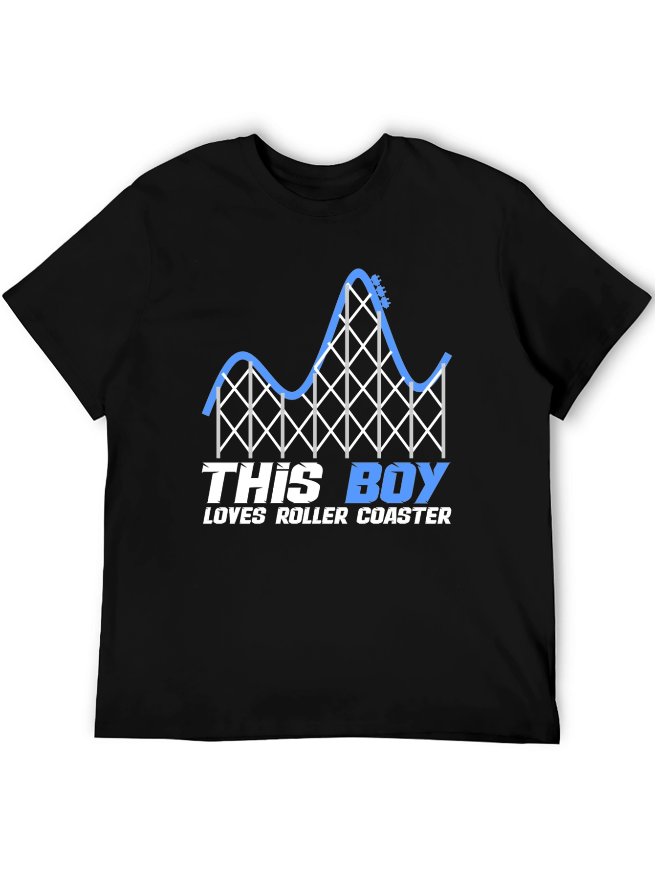 Roller Coaster Lover T-Shirt for Boys