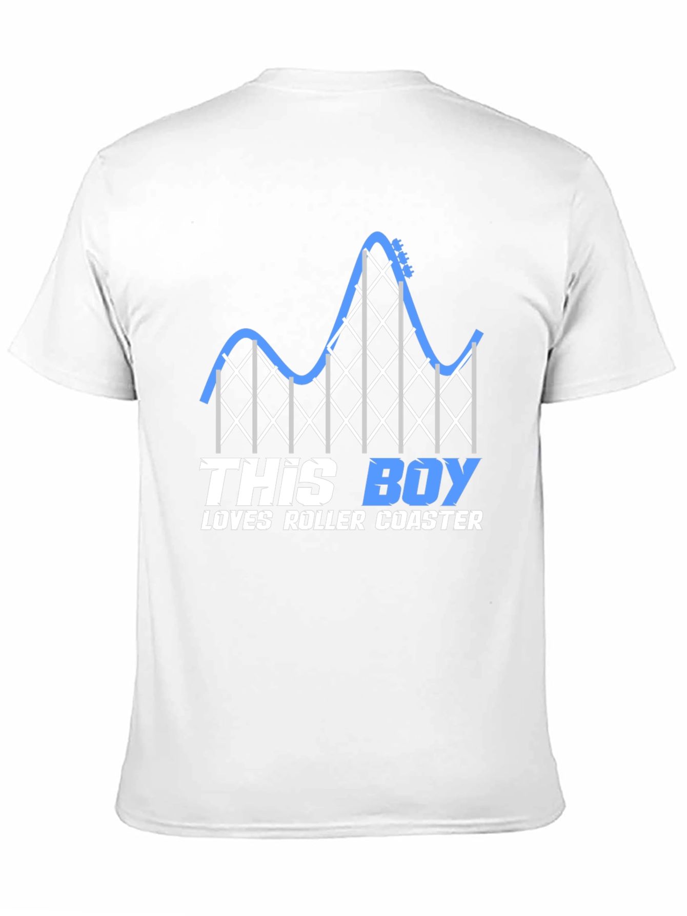 Roller Coaster Lover T-Shirt for Boys
