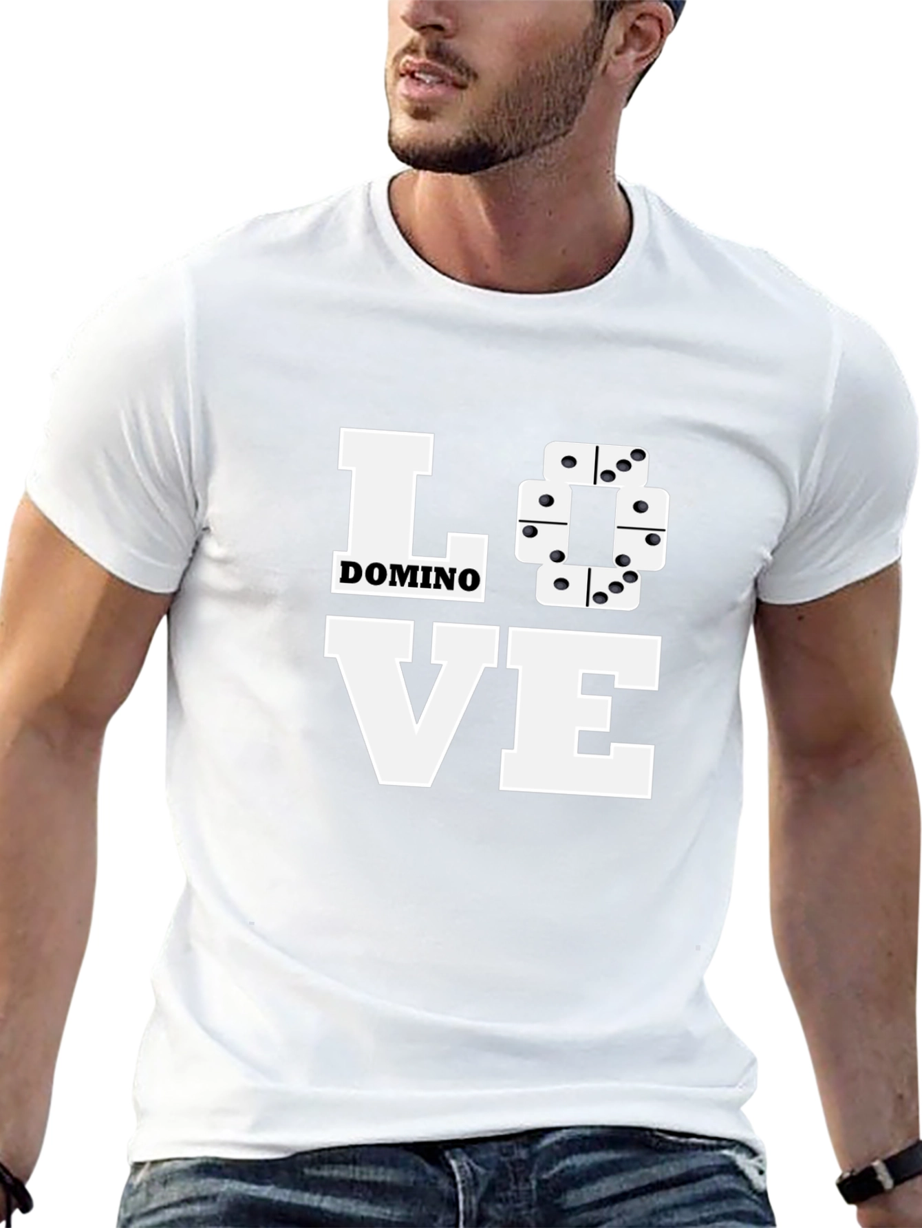 Domino Love Graphic T-Shirt