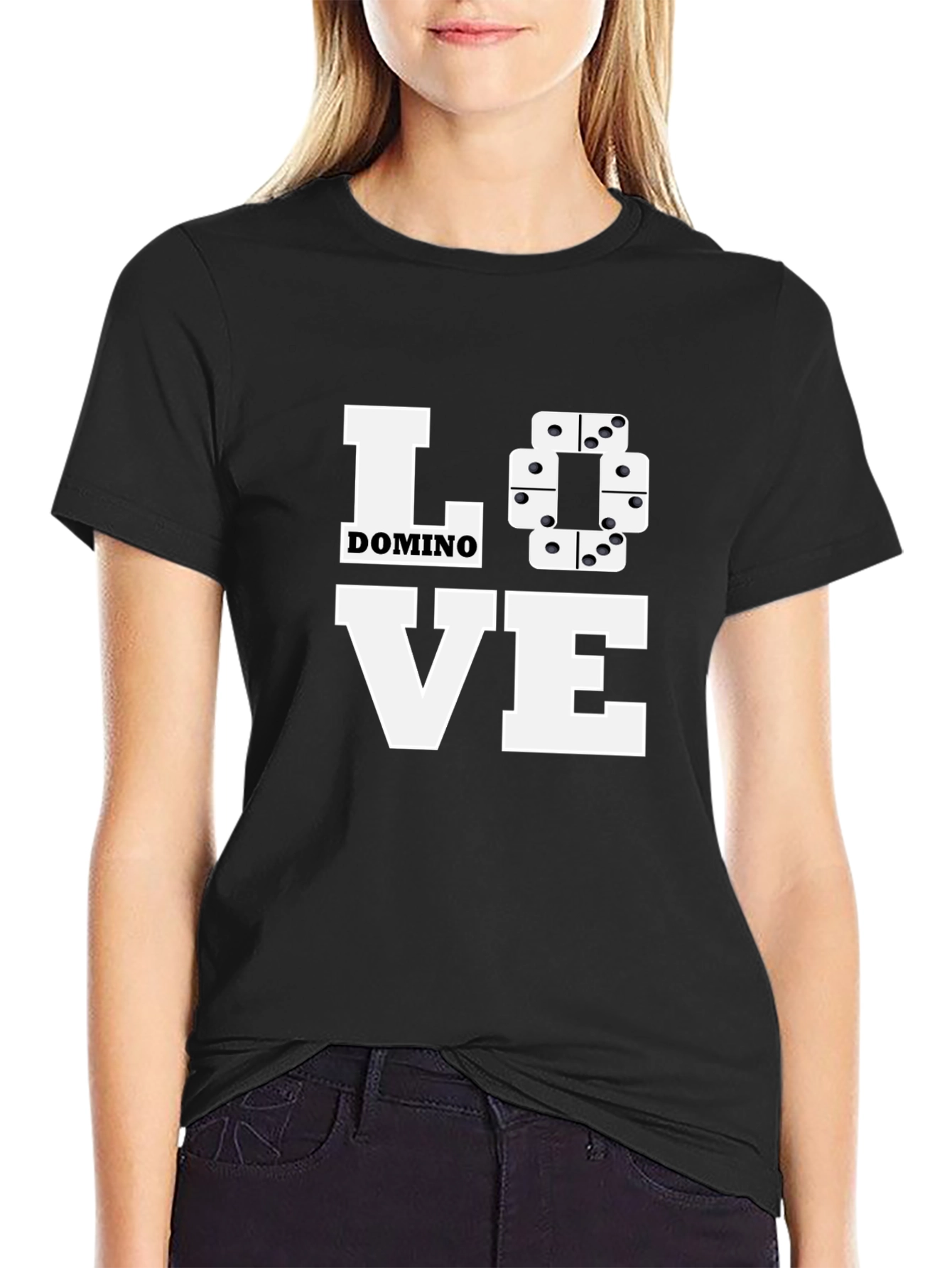 Domino Love Graphic T-Shirt