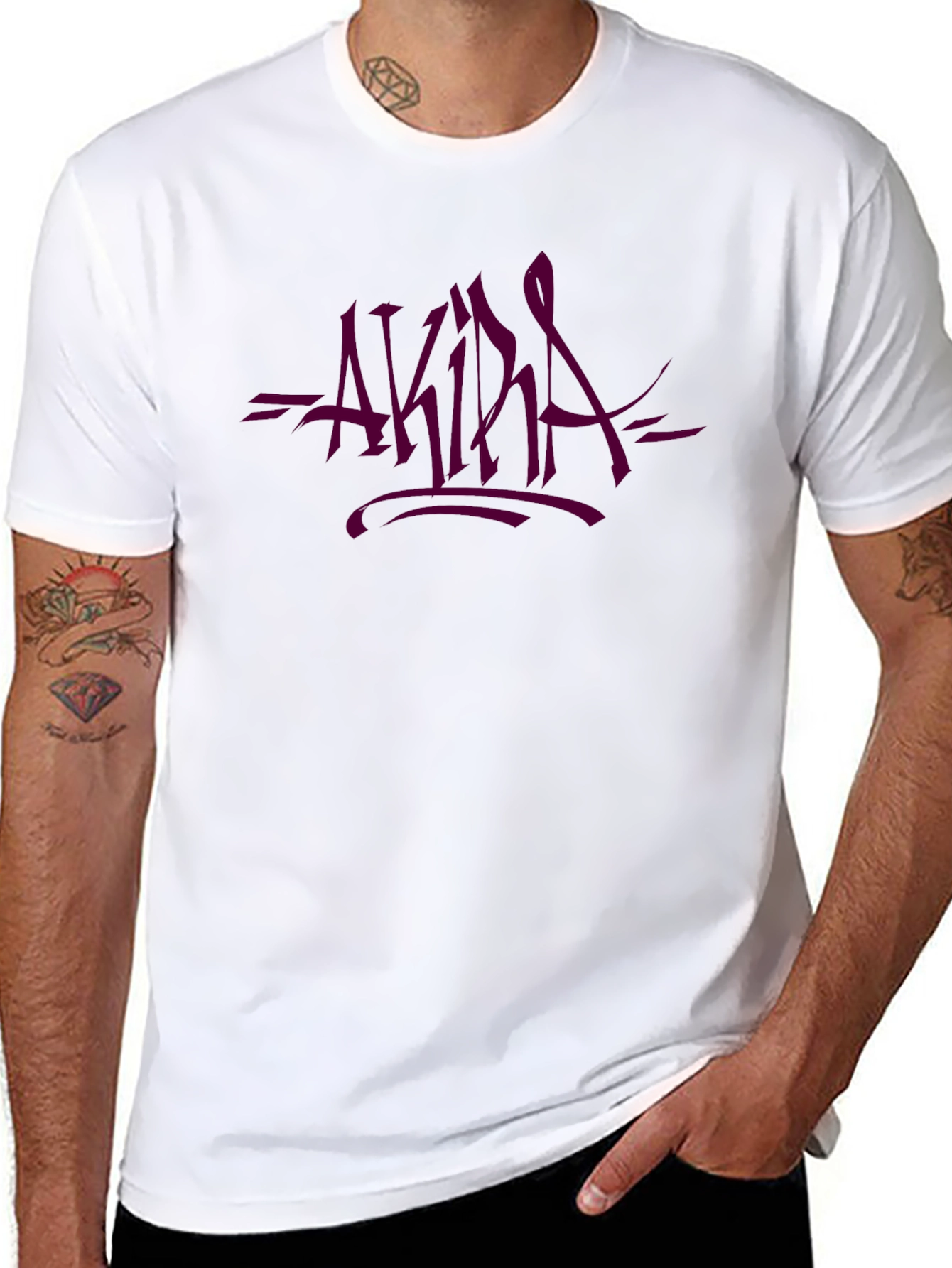 Akira Graphic Tee - Stylish Anime Inspired T-Shirt