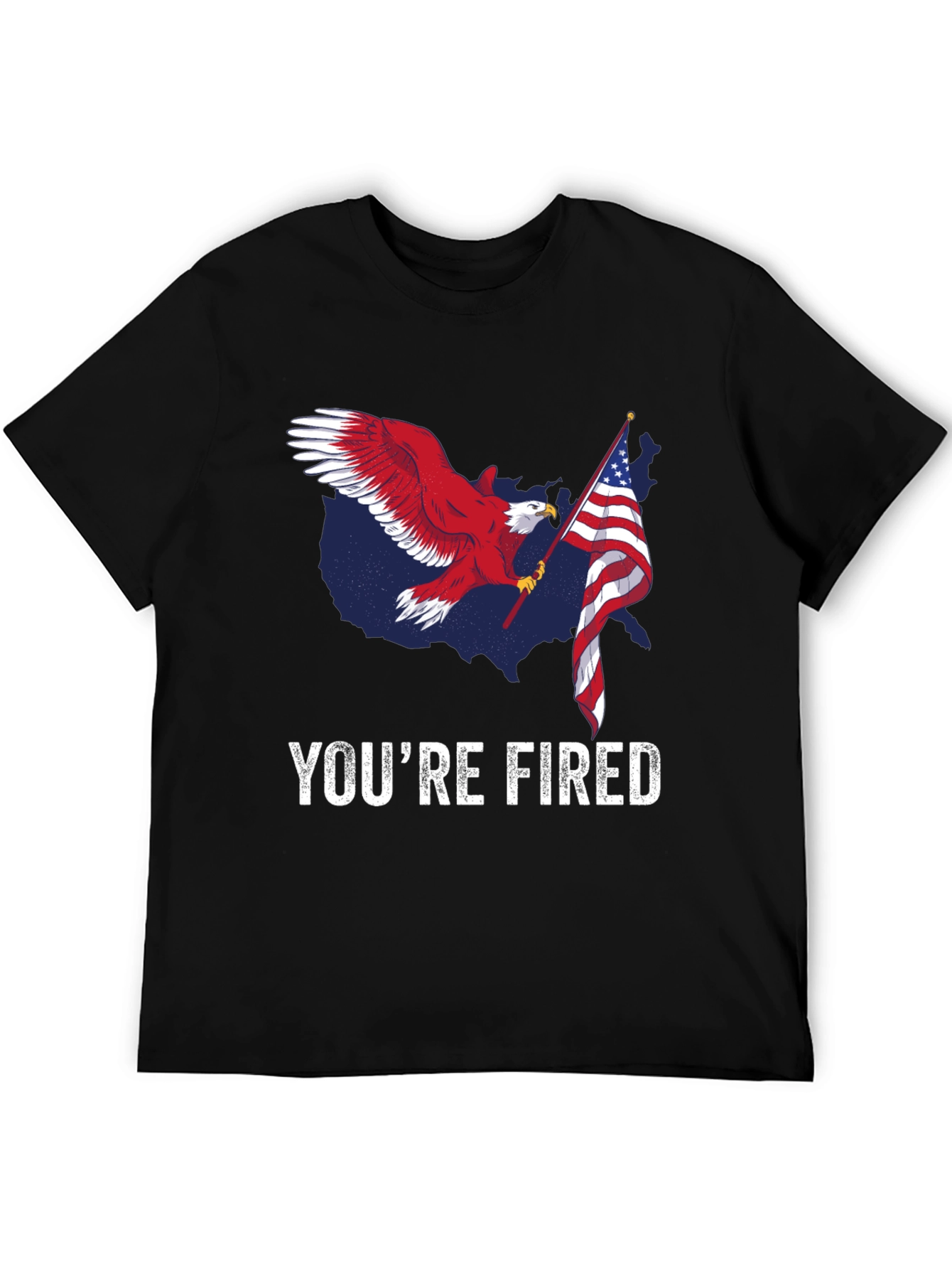 Youre Fired Eagle Flag T-Shirt