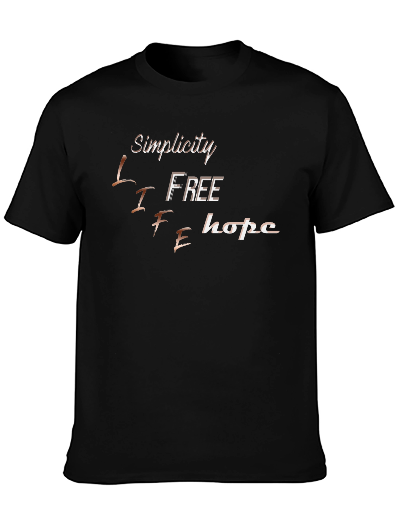 Simplicity Life Free Hope Graphic T-Shirt
