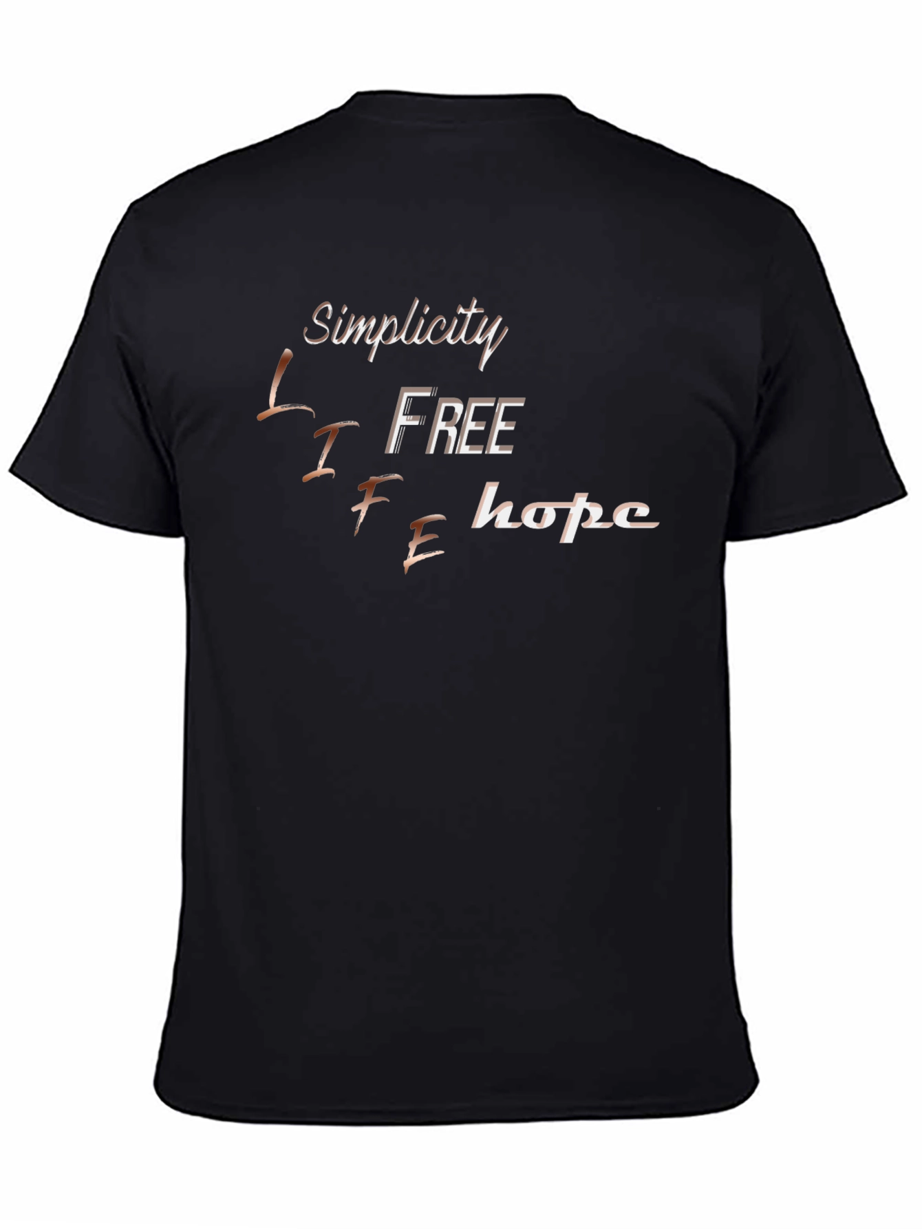 Simplicity Life Free Hope Graphic T-Shirt